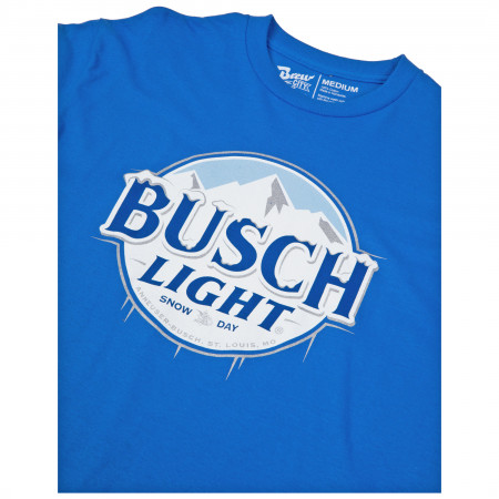 Busch Light Snow Day Logo Long Sleeved Shirt
